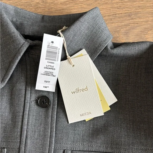 Aritzia Wilfred Little Cropped Jacket *XS* NWT - Picture 6 of 11